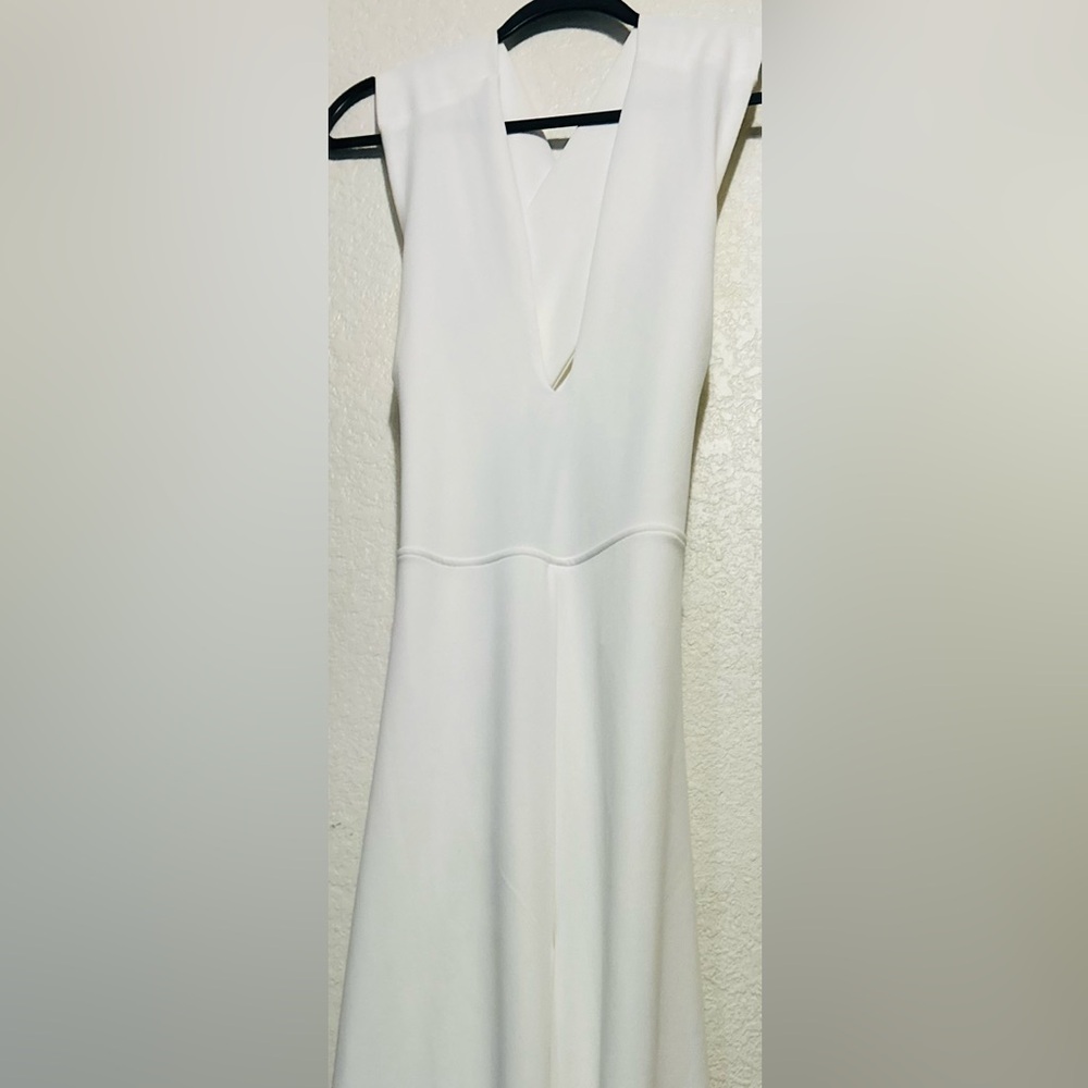 Lulu's Elegant White Jumpsuit